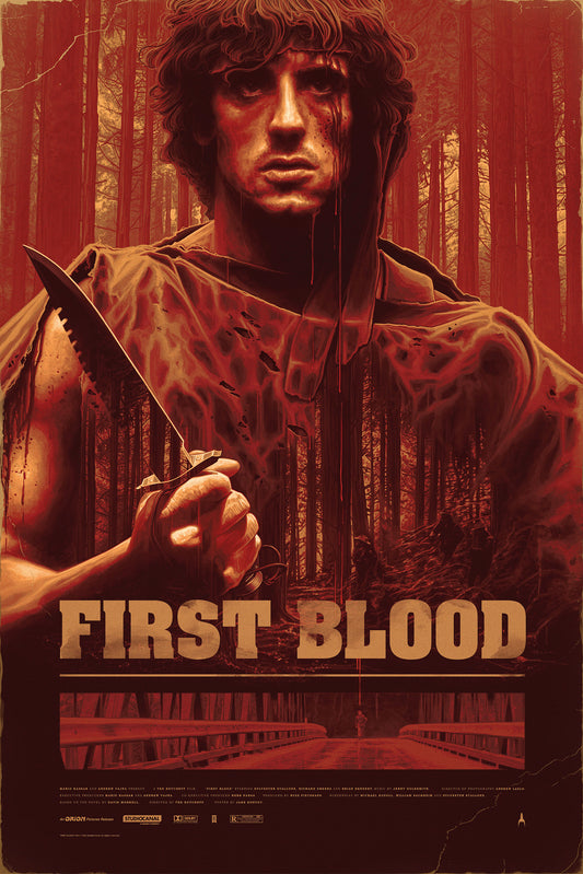 Rambo: First Blood 41st Anniversary by Jake Kontou - "War" Variant