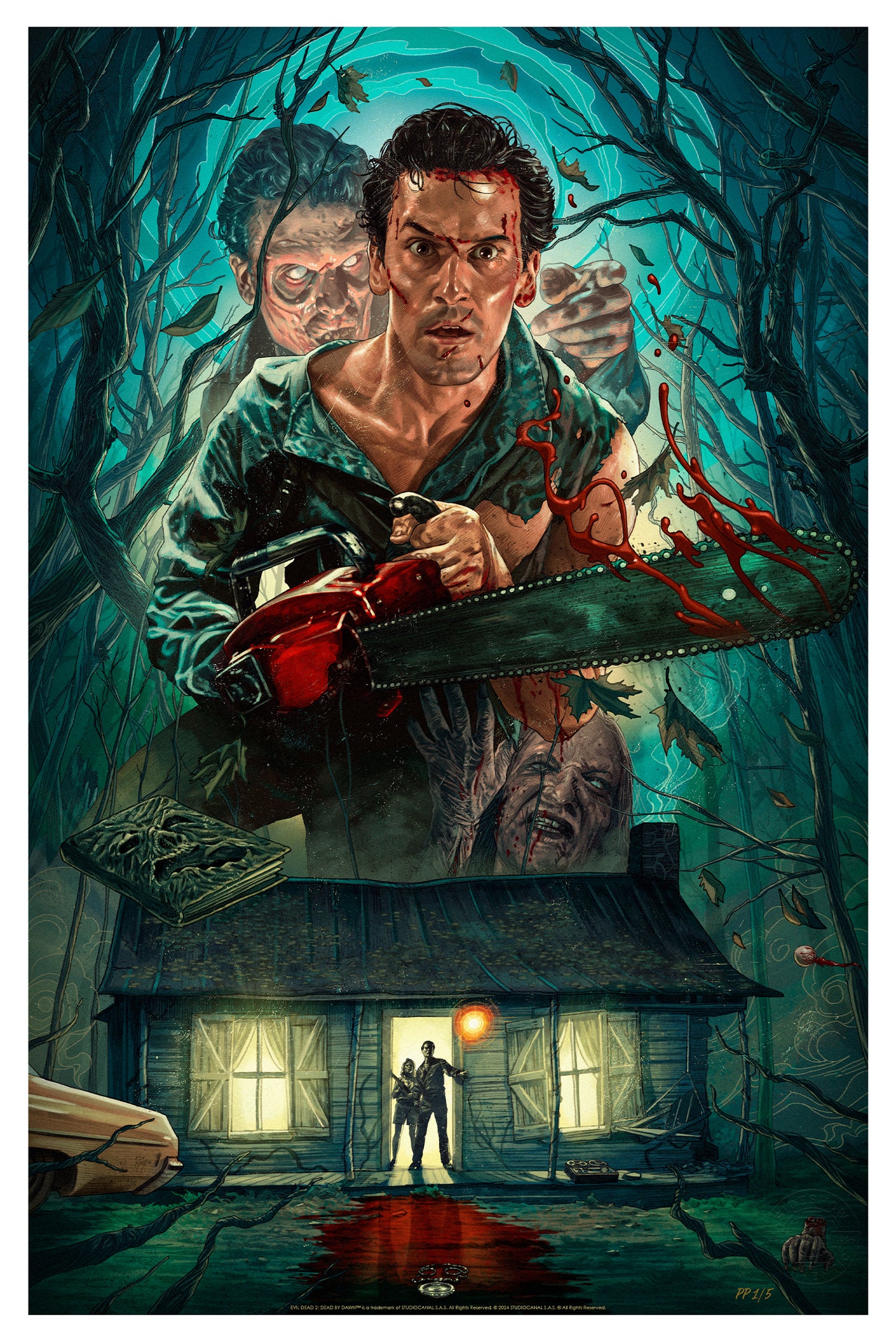 Evil Dead 2 by Ruiz Burgos - Art Print Edition