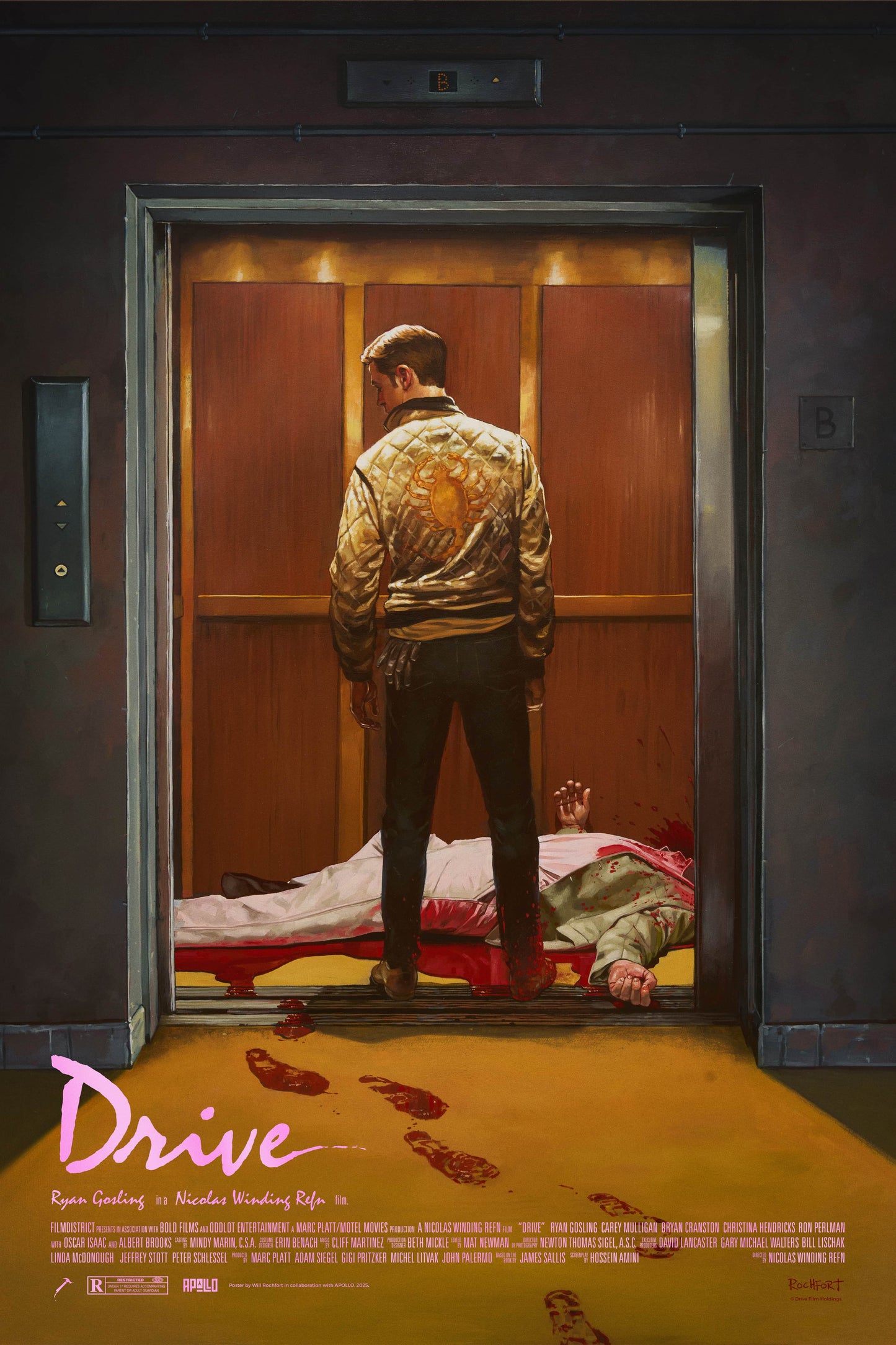 DRIVE by Will Rochfort - Screenprint Varnish Regular