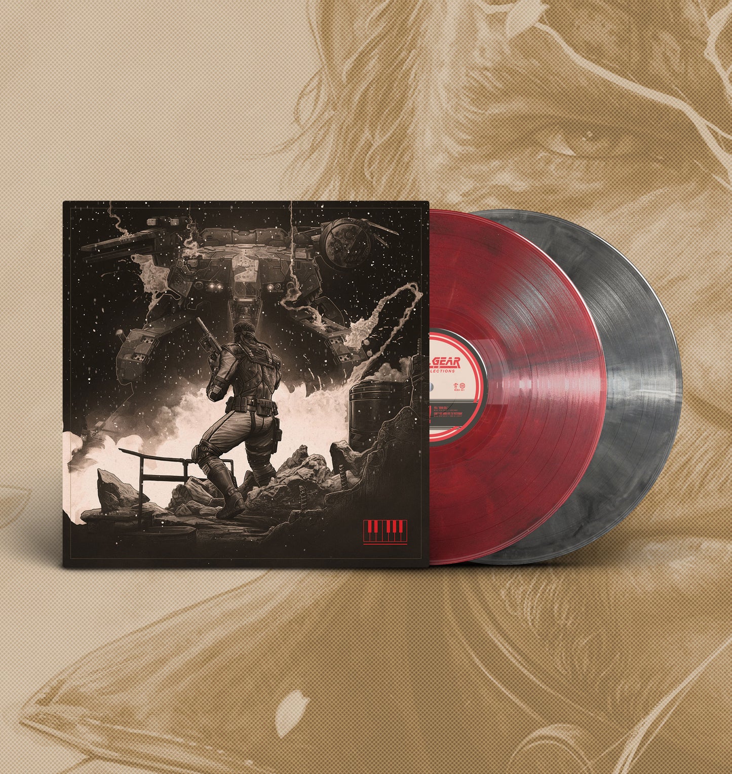 Metal Gear Solid: Piano Collections - Marble Vinyl 12” LP