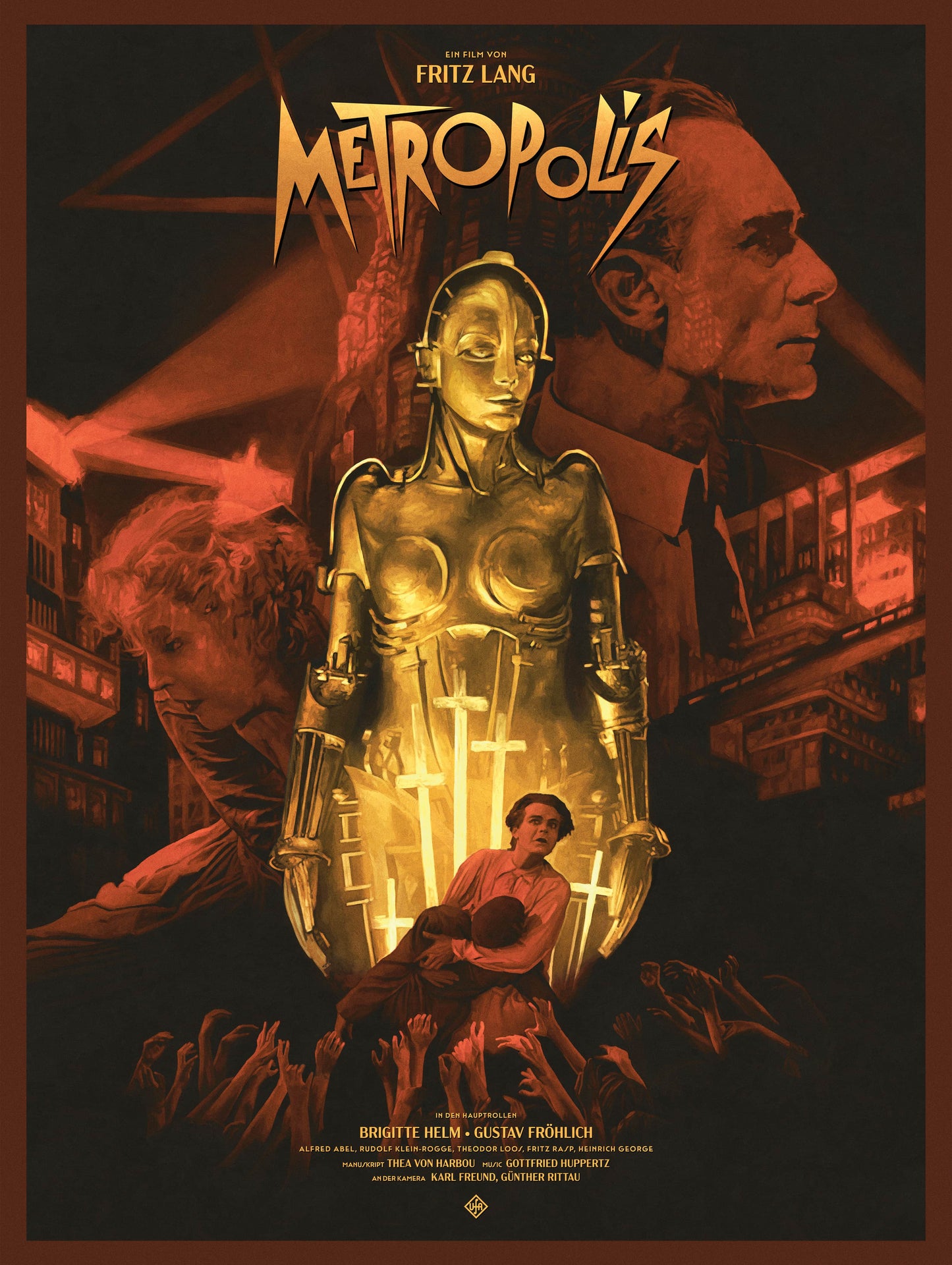 Metropolis by Adam Demarti - Variant Art Print