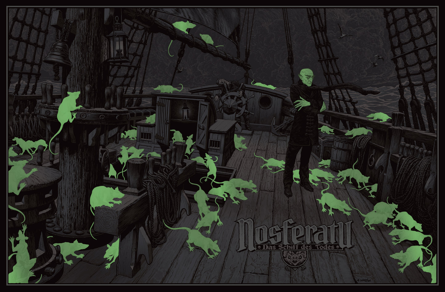 Nosferatu by Chris Weston - Regular Screenprint