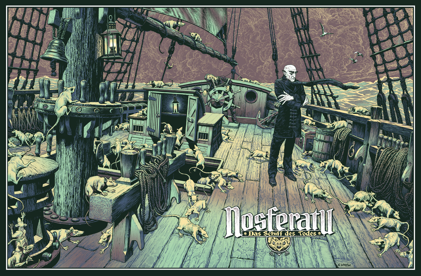Nosferatu by Chris Weston - Variant Screenprint