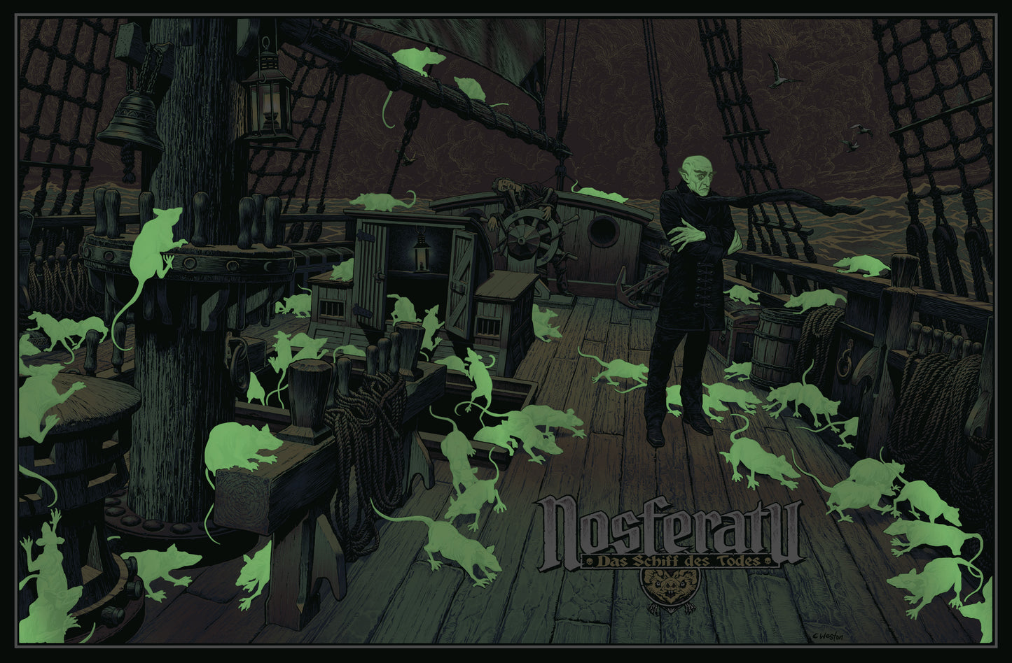 Nosferatu by Chris Weston - Variant Screenprint