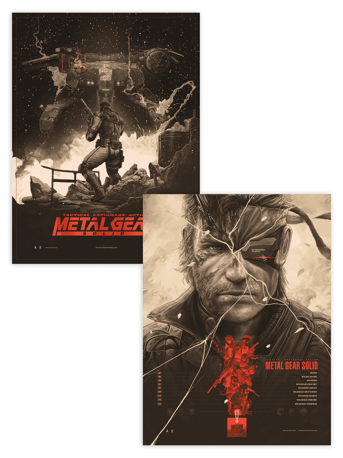 METAL GEAR SOLID LEGACY COLLECTION by Jake Kontou - Matching