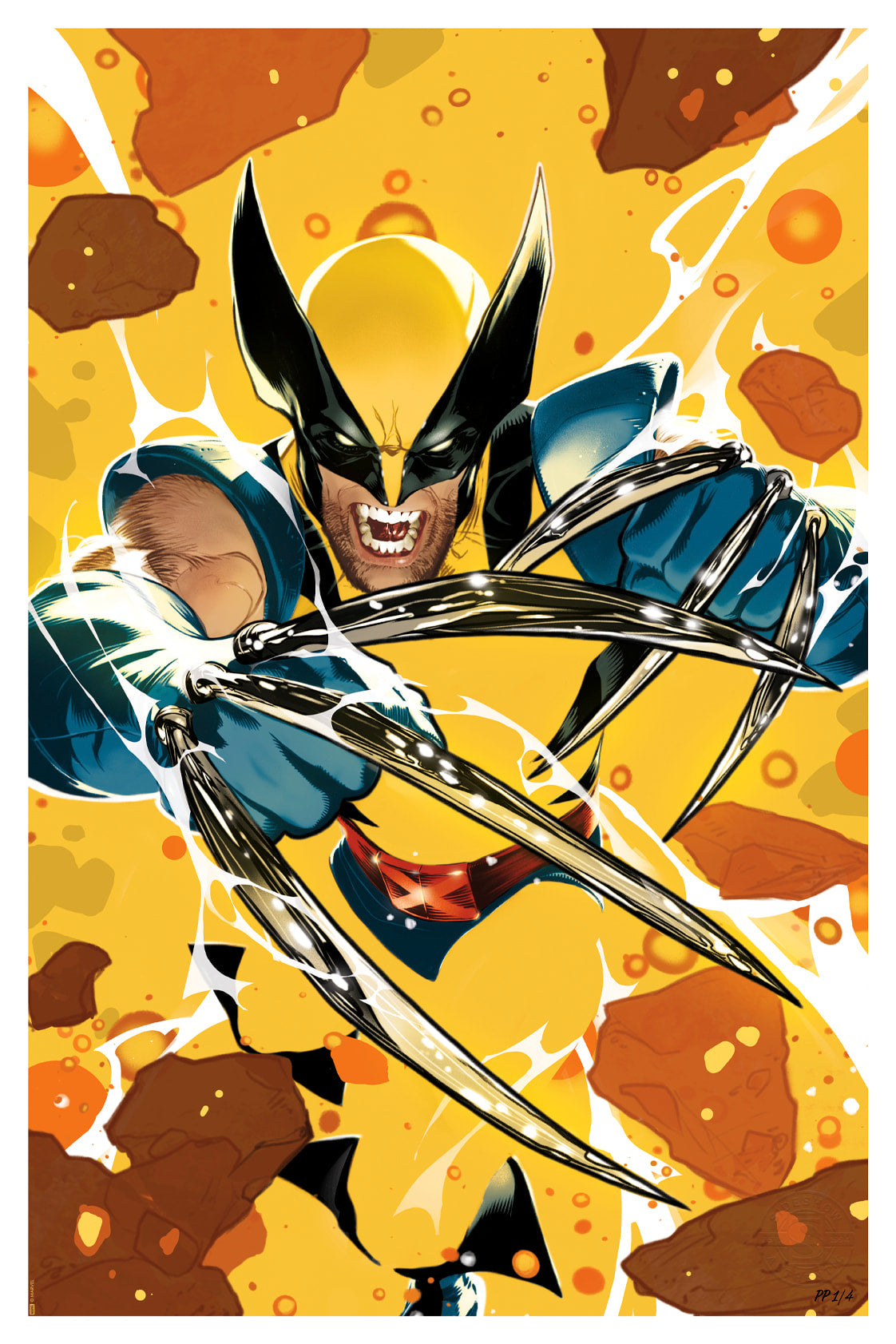 Wolverine by Pablo Villalobos - Art Print