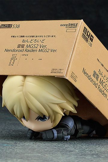 Metal Gear Solid - Raiden Nendoroid Action Figure MGS2 Ver. (re-run) 10cm