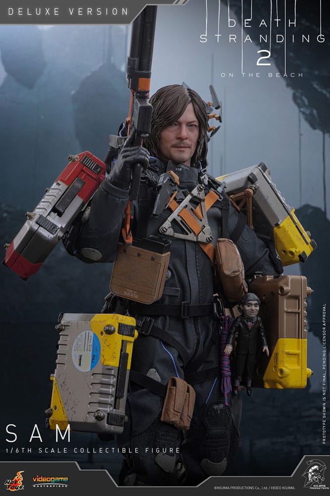 DEATH STRANDING 2: ON THE BEACH - Sam Hot Toys Action Figure 1/6 scale
