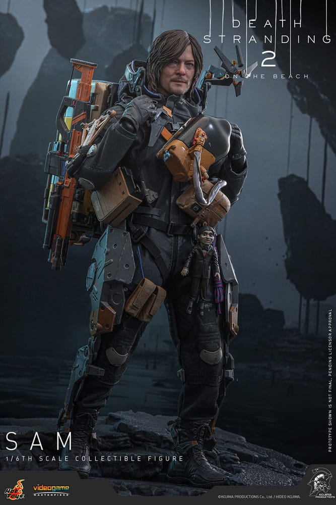 DEATH STRANDING 2: ON THE BEACH - Sam Hot Toys Action Figure 1/6 scale