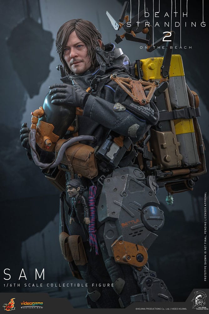 DEATH STRANDING 2: ON THE BEACH - Sam Hot Toys Action Figure 1/6 scale
