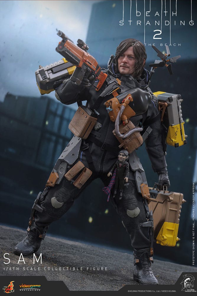 DEATH STRANDING 2: ON THE BEACH - Sam Hot Toys Action Figure 1/6 scale