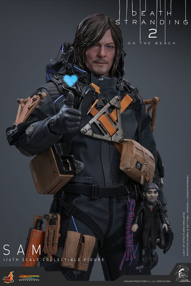 DEATH STRANDING 2: ON THE BEACH - Sam Hot Toys Action Figure 1/6 scale