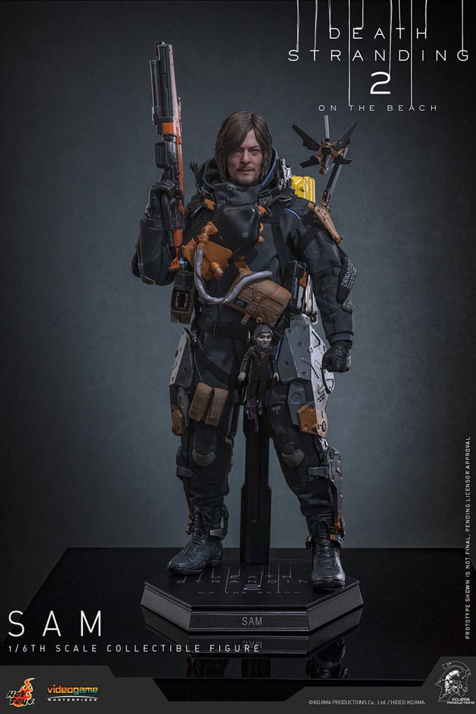 DEATH STRANDING 2: ON THE BEACH - Sam Hot Toys Action Figure 1/6 scale