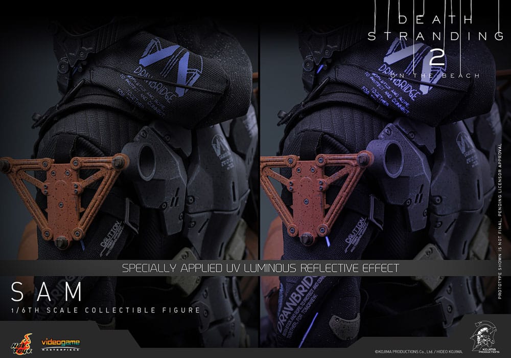 DEATH STRANDING 2: ON THE BEACH - Sam Hot Toys Action Figure 1/6 scale