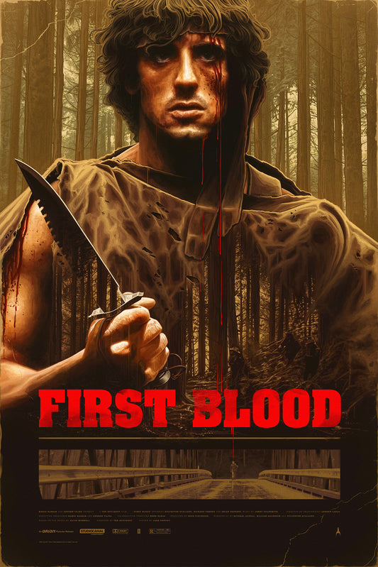 Rambo: First Blood 41st Anniversary by Jake Kontou - "Hunt" Regular