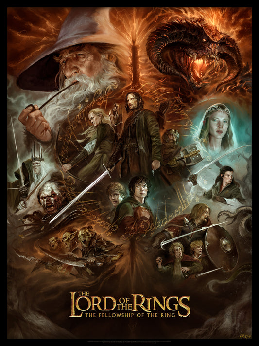 The Lord of the Rings: The Fellowship of the Ring by Álvaro Jiménez - Sideshow x Apollo 006