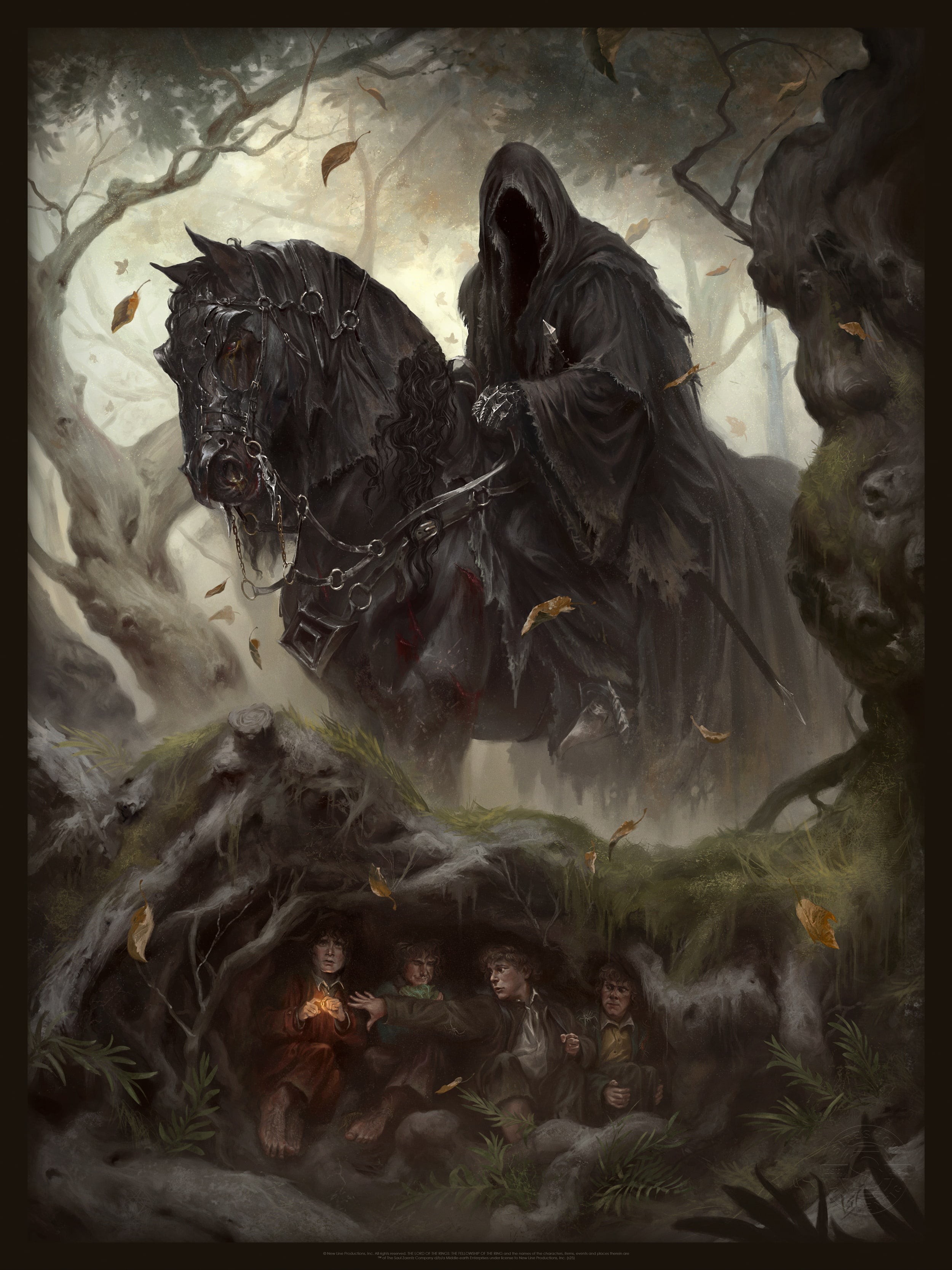 The Lord of the Rings: The Black Rider by Álvaro Jiménez - Sideshow x ...