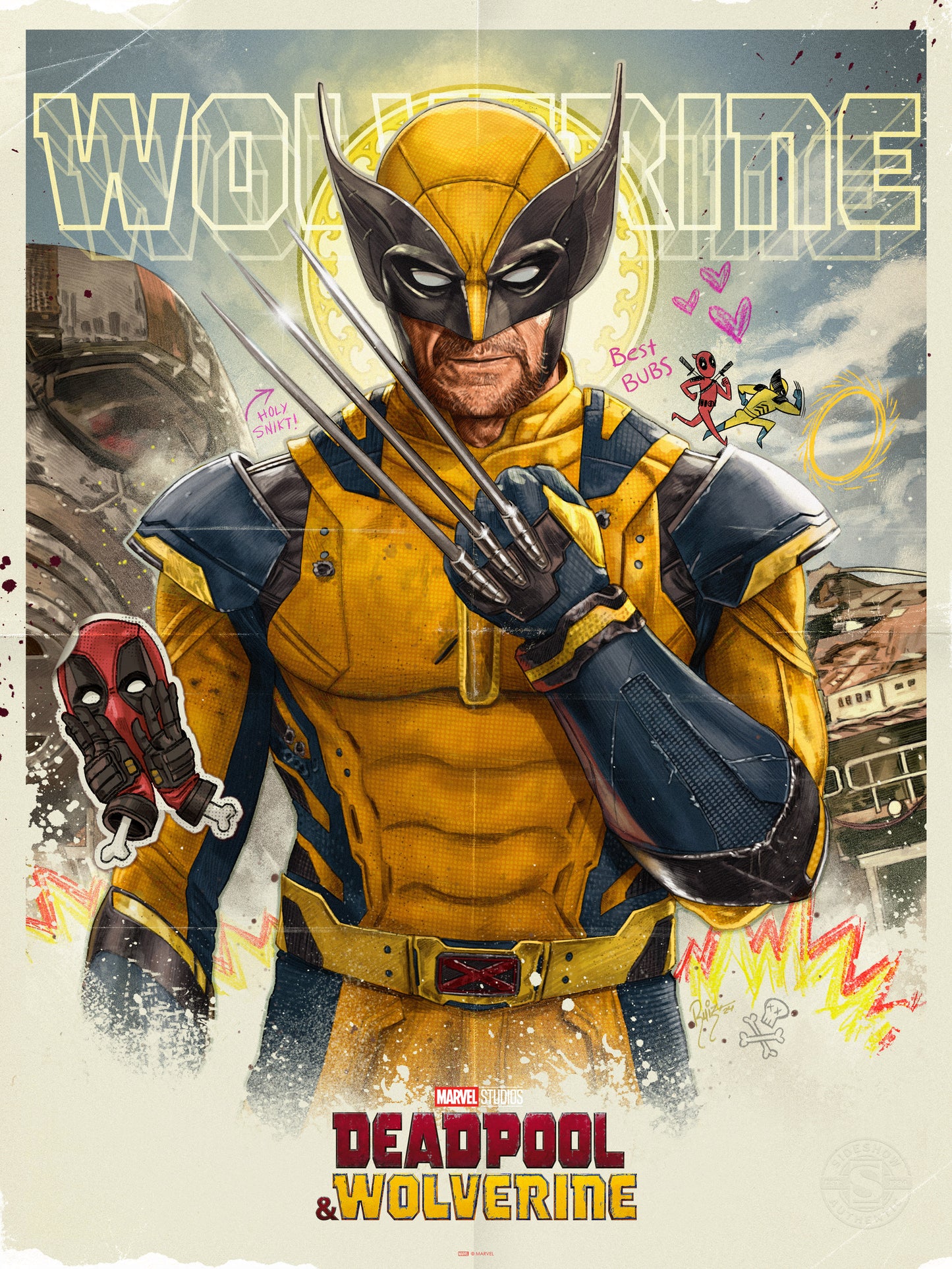 Come Together: Wolverine by Ruiz Burgos - Sideshow x Apollo 001