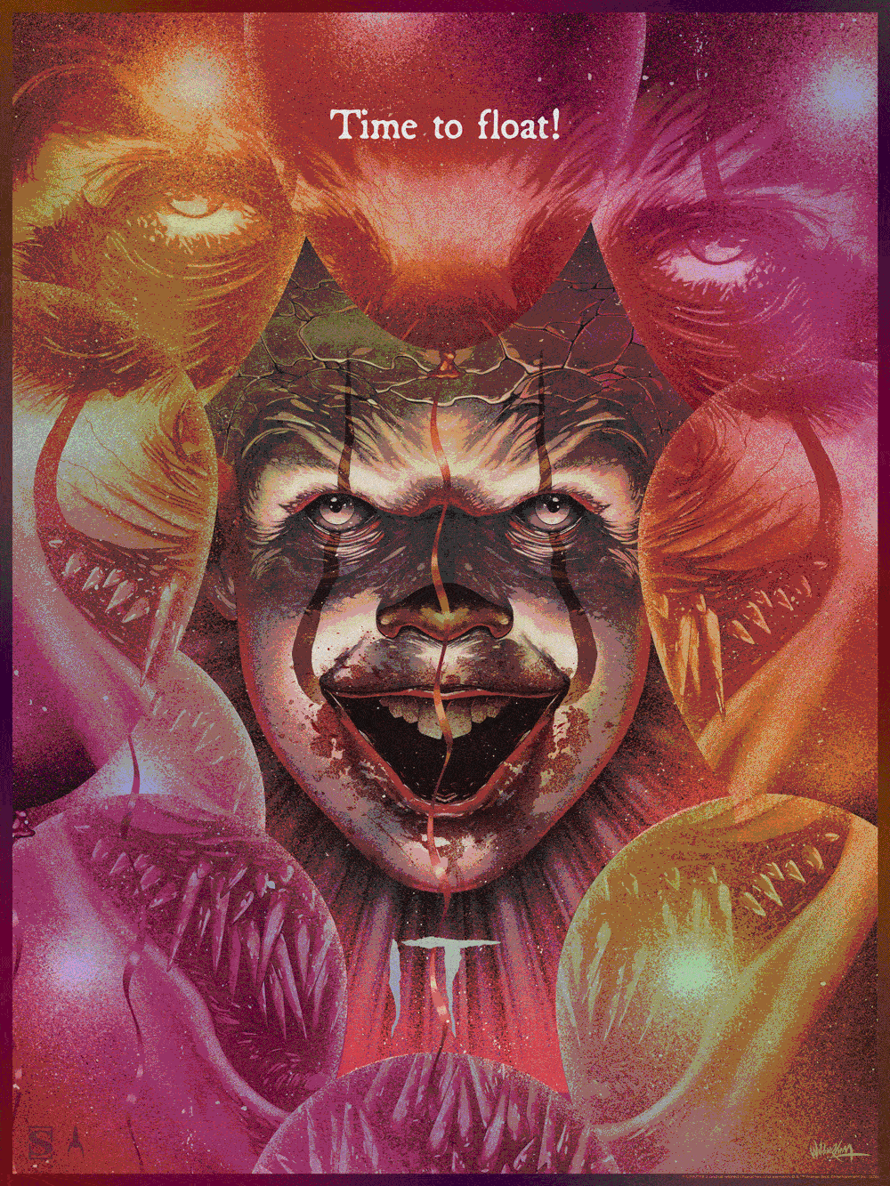 IT Time to Float "Losers Club" Variant by Wildner Lima - Sideshow x Apollo 007