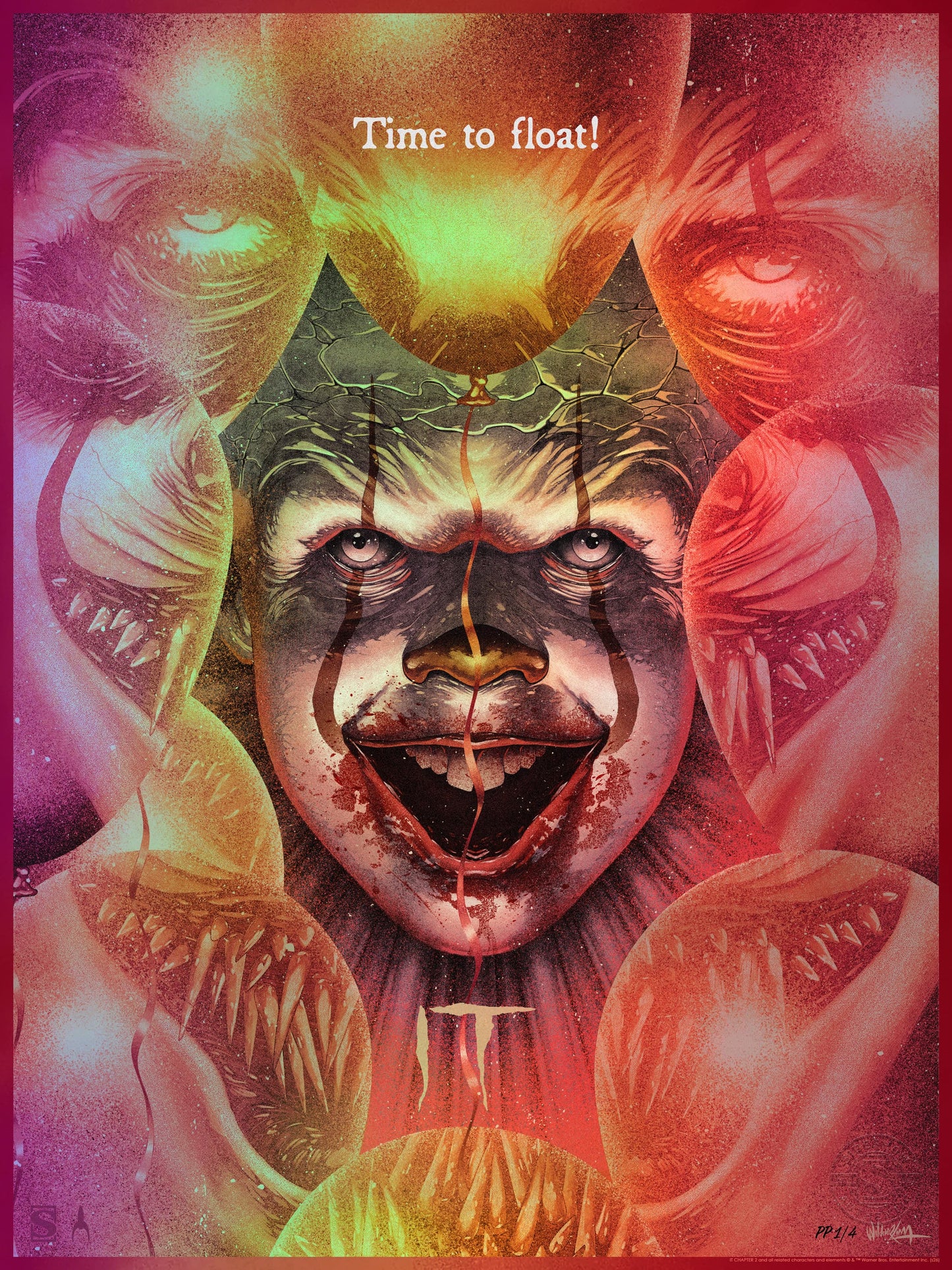 IT Time to Float "Losers Club" Variant by Wildner Lima - Sideshow x Apollo 007