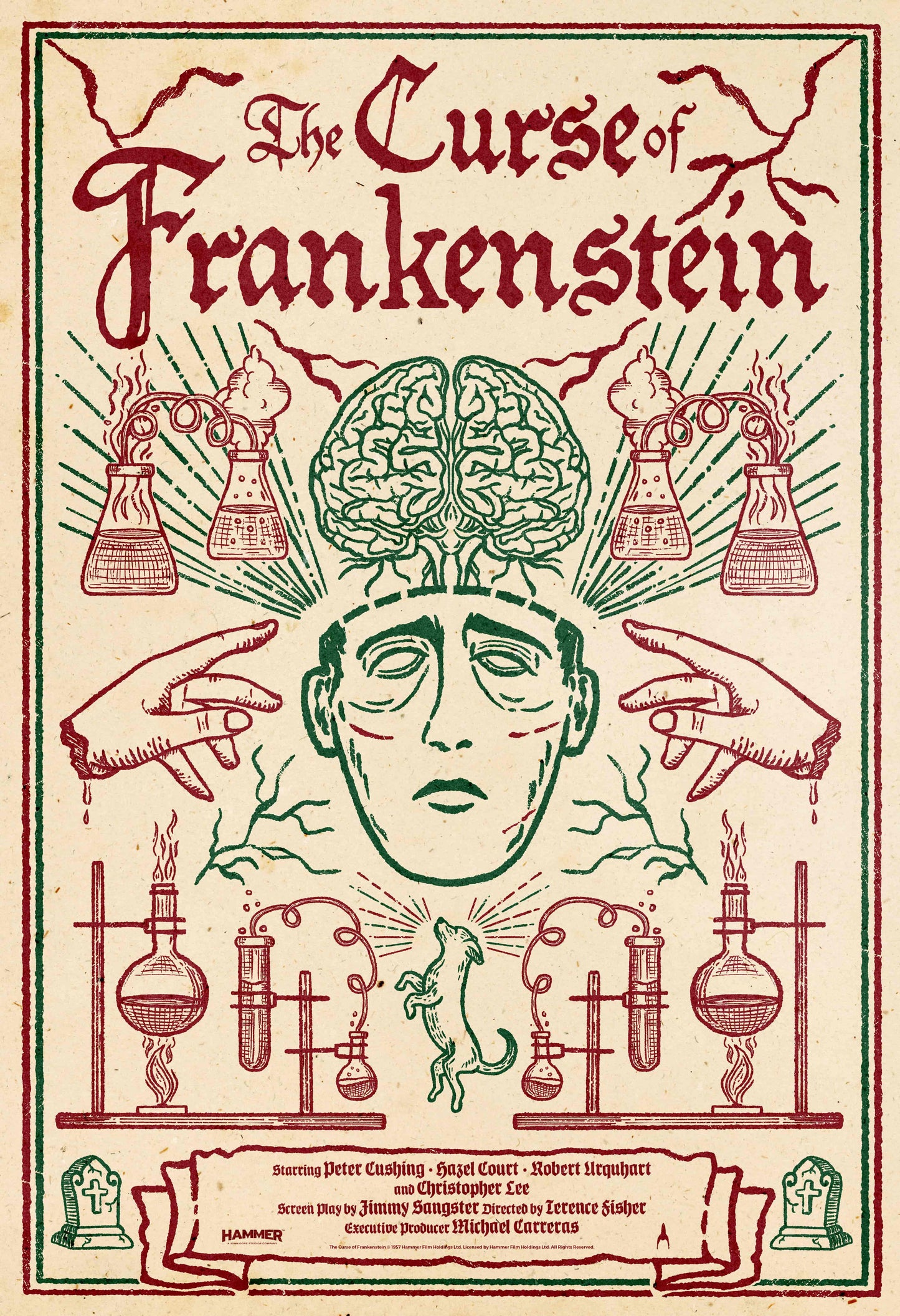 The Curse of Frankenstein by Sarah Sumeray - Giclée Regular