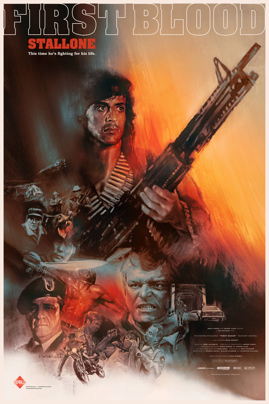 Rambo: First Blood by Tony Stella - Screenprint Variant