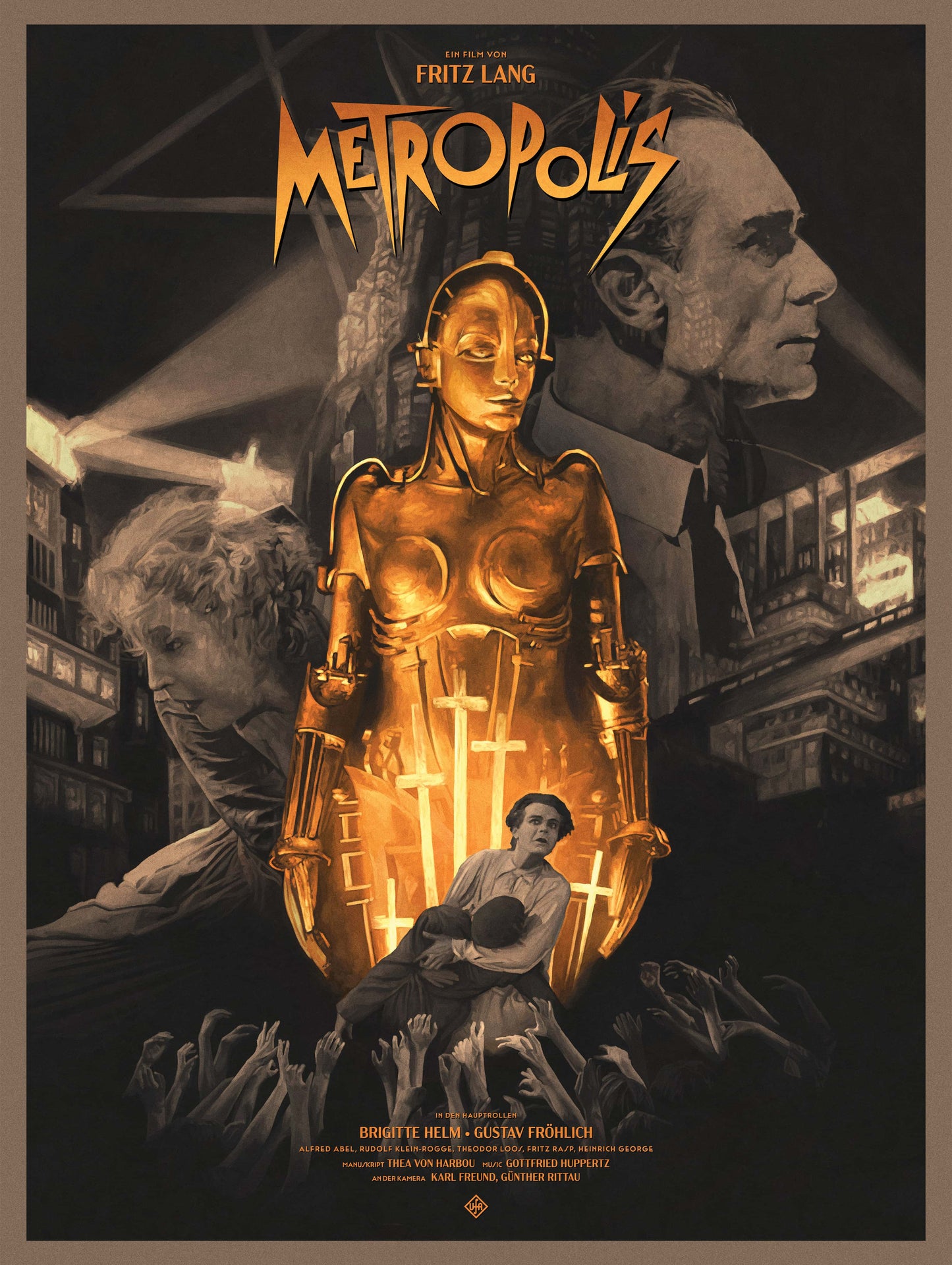 Metropolis by Adam Demarti - Regular Art Print