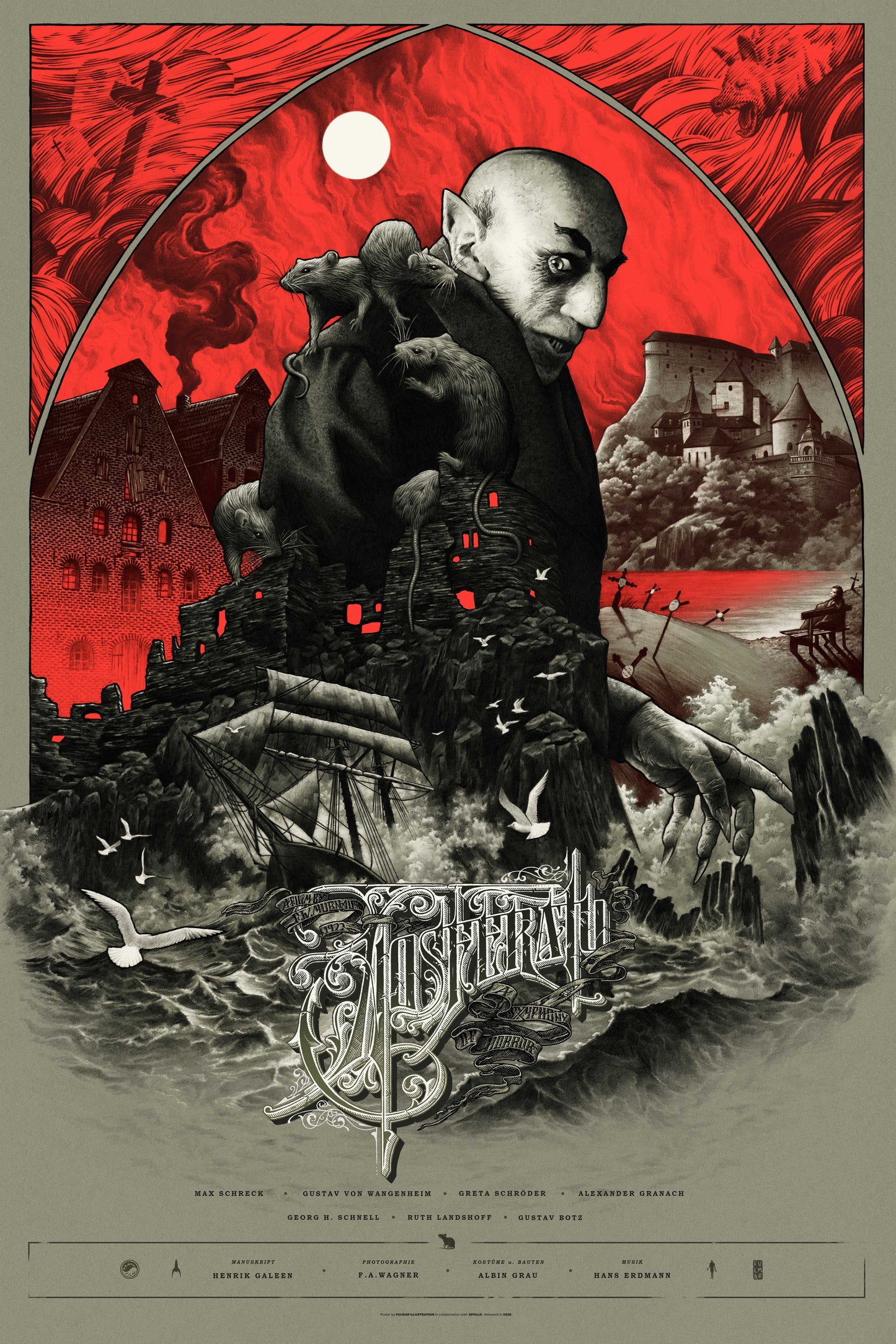 Nosferatu by Fulmar Illustration - REG Fine Art Giclée