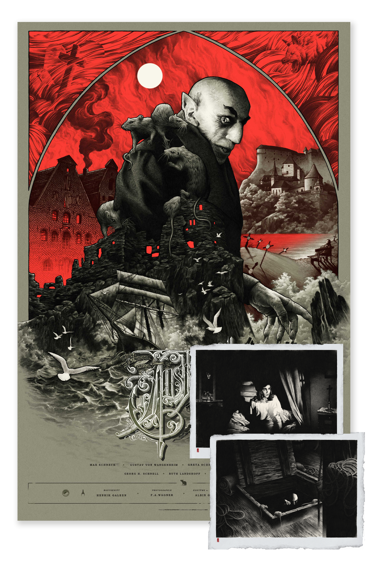 Nosferatu by Fulmar Illustration - REG SET Fine Art Giclée