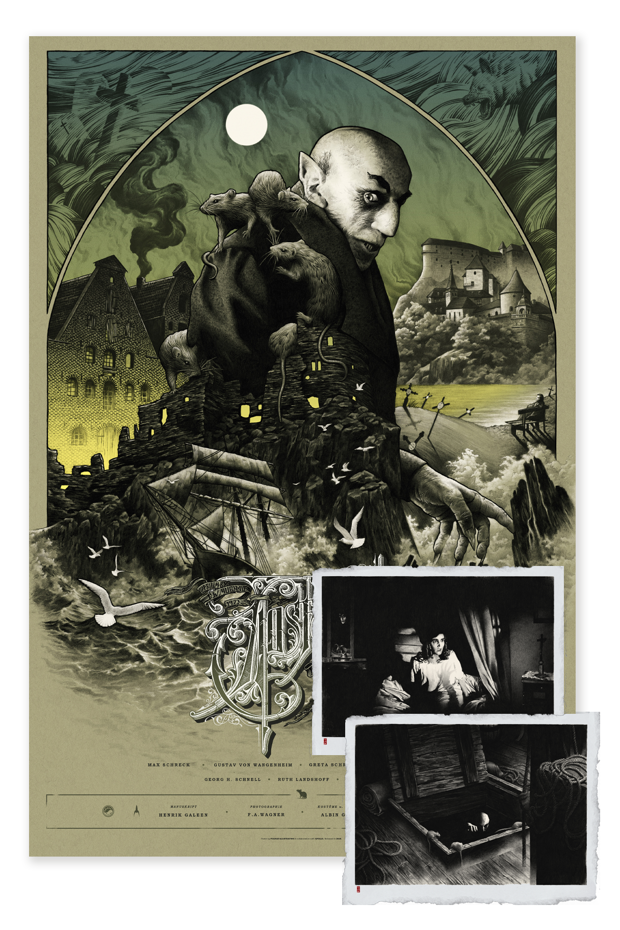 Nosferatu by Fulmar Illustration - VAR SET Fine Art Giclée