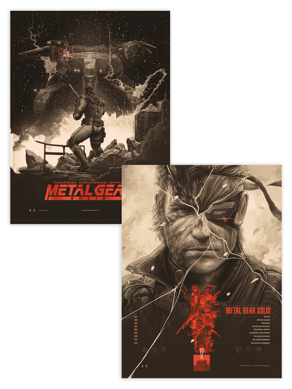 METAL GEAR SOLID LEGACY COLLECTION by Jake Kontou - Matching Regular S ...