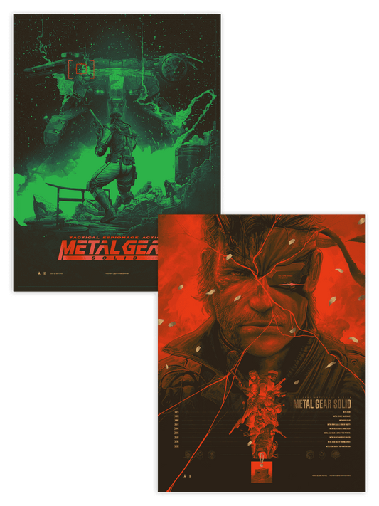 METAL GEAR SOLID LEGACY COLLECTION by Jake Kontou - Matching Variant Set