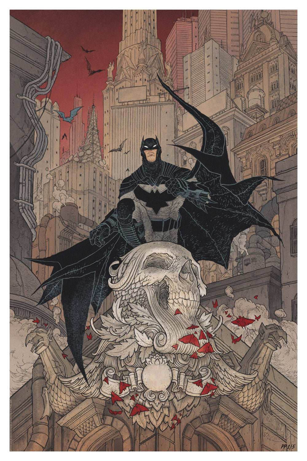 Batman: I Am Gotham by Rafael Grampá - Art Print Giclée