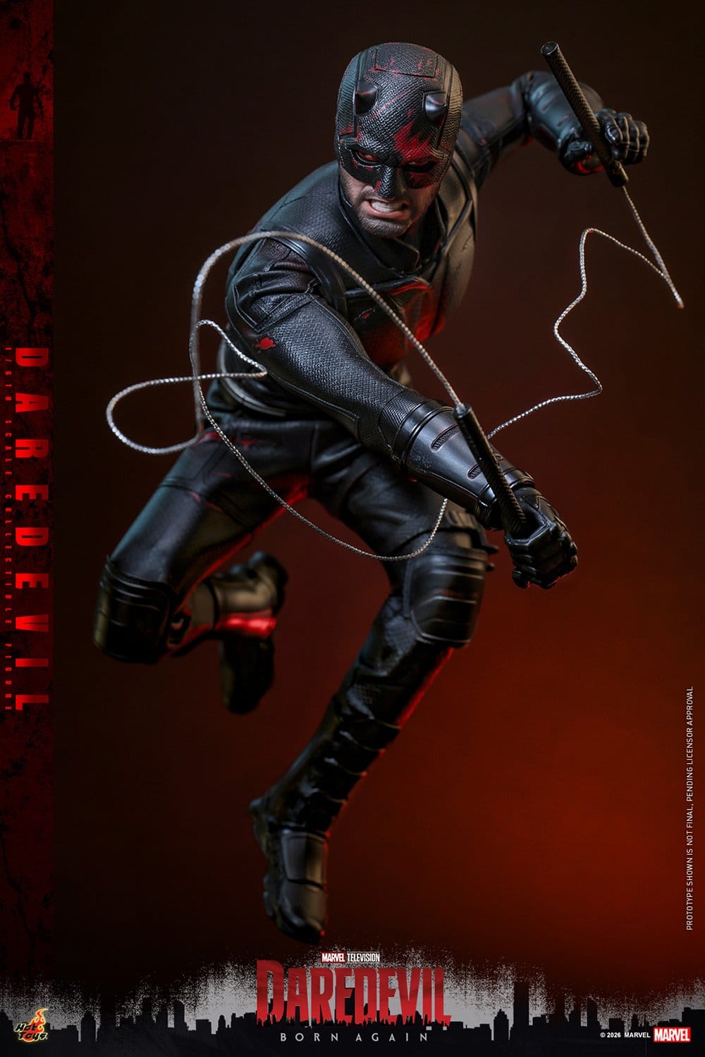 Marvel's Daredevil: Born Again - Daredevil Hot Toys Action Figure 1/6 scale