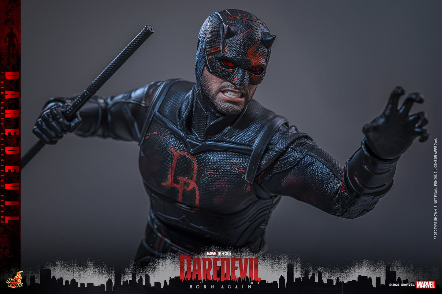 Marvel's Daredevil: Born Again - Daredevil Hot Toys Action Figure 1/6 scale