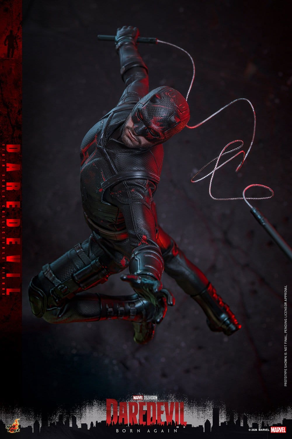 Marvel's Daredevil: Born Again - Daredevil Hot Toys Action Figure 1/6 scale