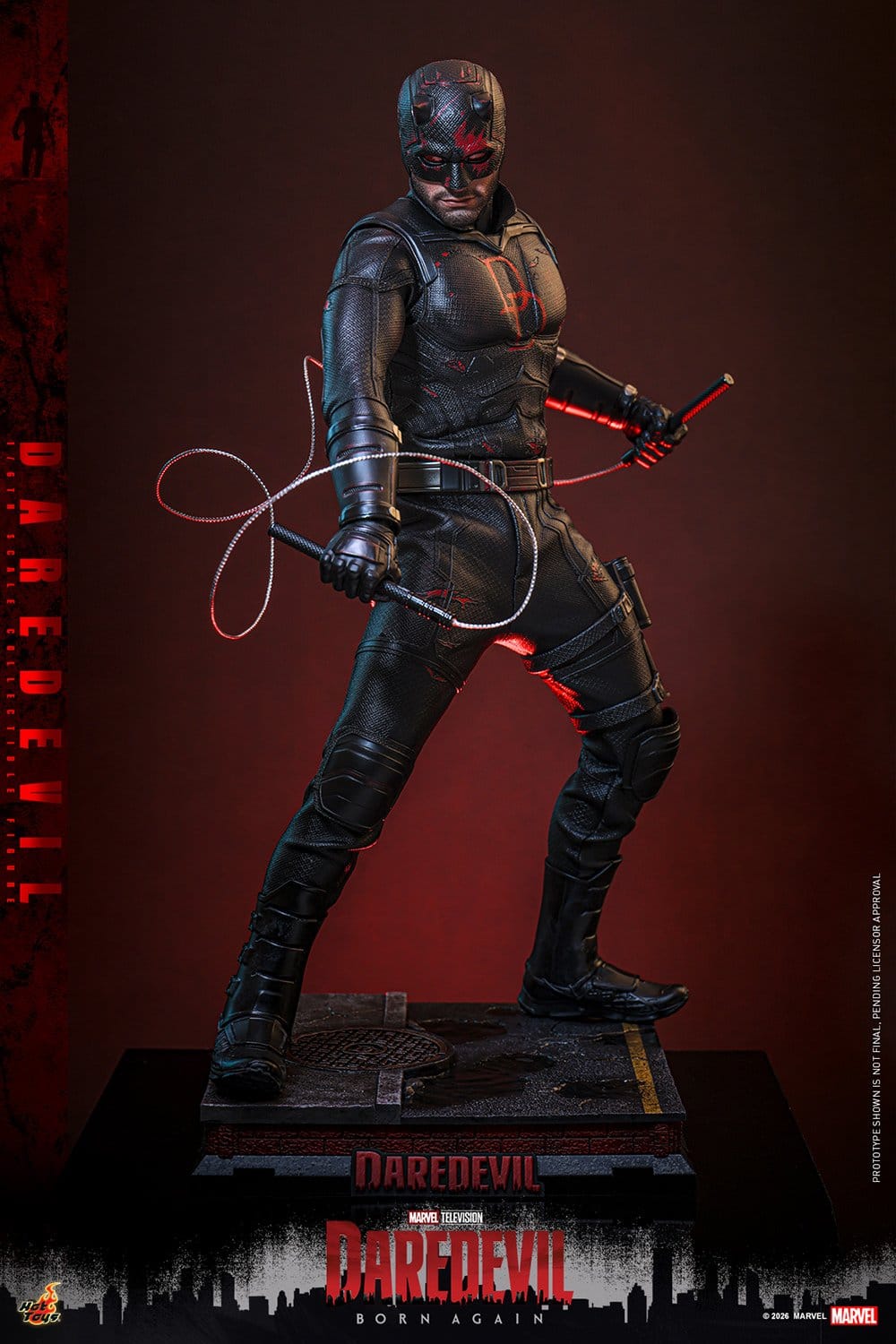 Marvel's Daredevil: Born Again - Daredevil Hot Toys Action Figure 1/6 scale