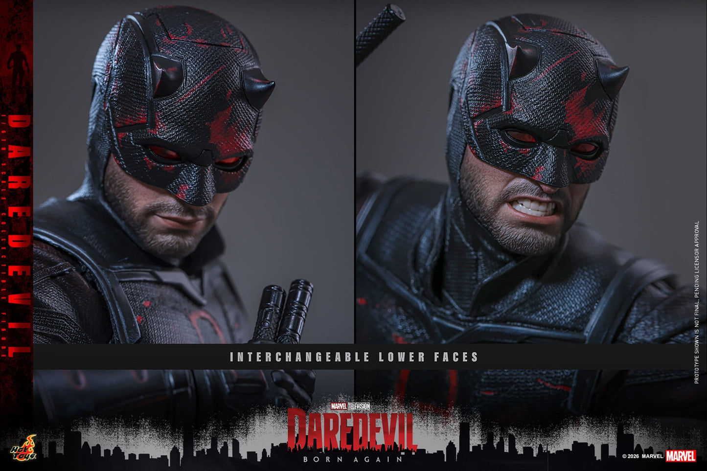 Marvel's Daredevil: Born Again - Daredevil Hot Toys Action Figure 1/6 scale