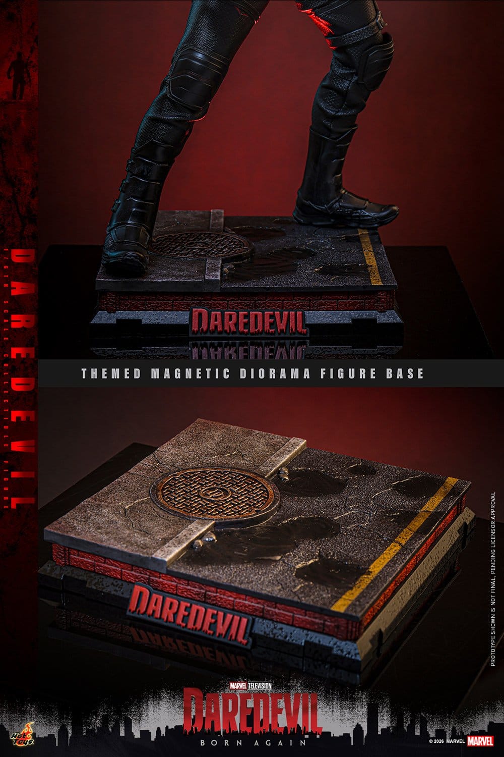 Marvel's Daredevil: Born Again - Daredevil Hot Toys Action Figure 1/6 scale