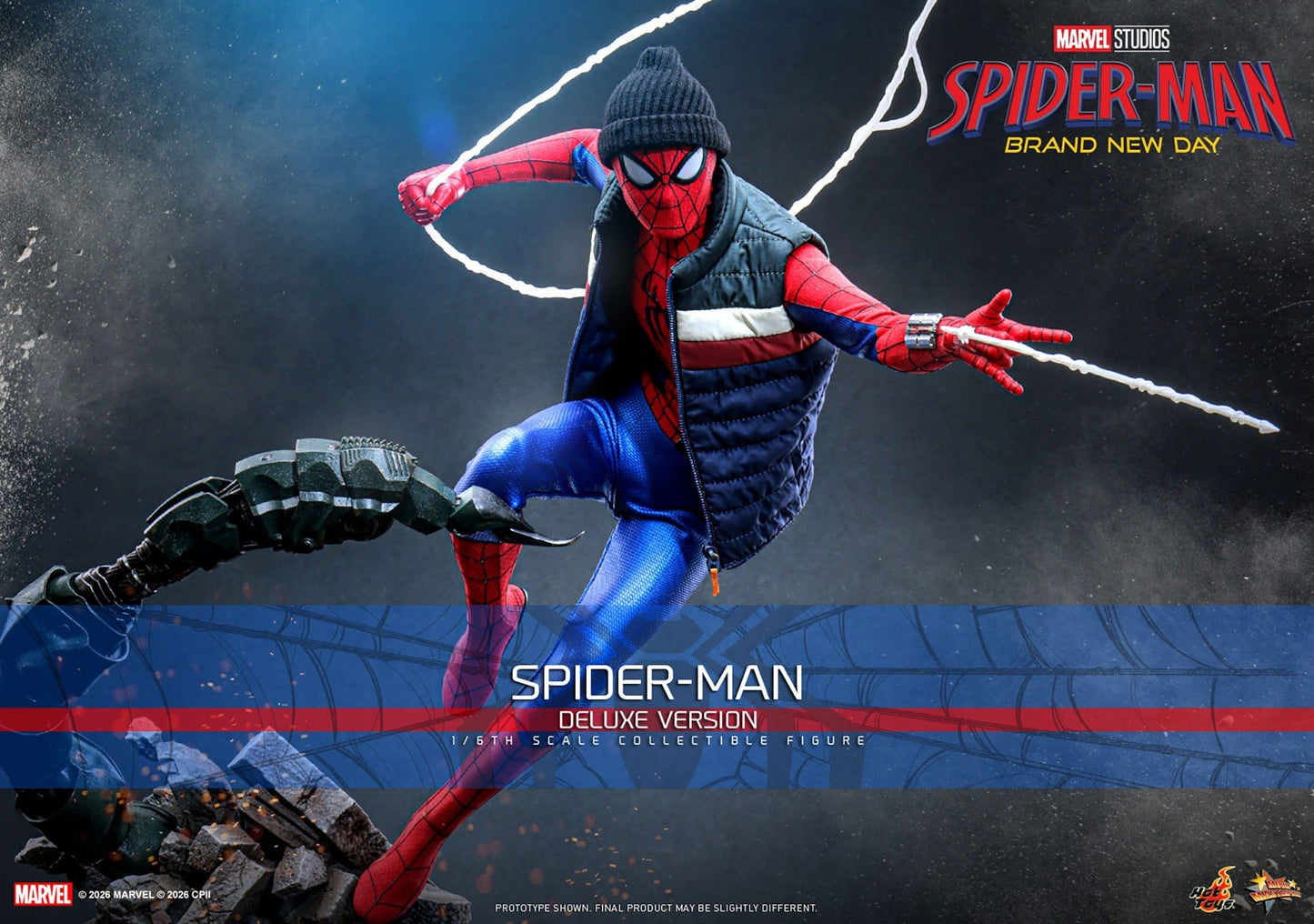 Marvel's Spider-Man: Brand New Day - Spider-Man Hot Toys Action Figure 1/6 scale (Deluxe Edition)