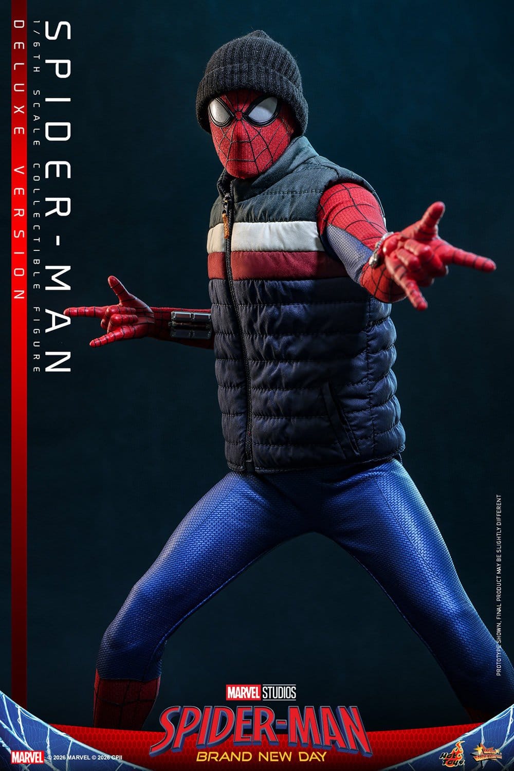 Marvel's Spider-Man: Brand New Day - Spider-Man Hot Toys Action Figure 1/6 scale (Deluxe Edition)