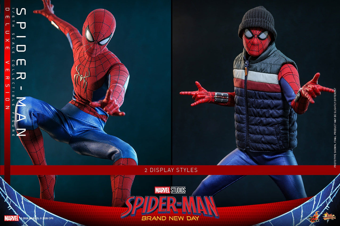 Marvel's Spider-Man: Brand New Day - Spider-Man Hot Toys Action Figure 1/6 scale (Deluxe Edition)