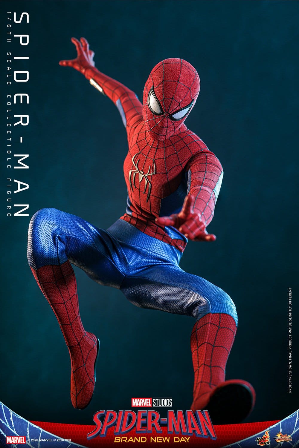 Marvel's Spider-Man: Brand New Day - Spider-Man Hot Toys Action Figure 1/6 scale (Deluxe Edition)