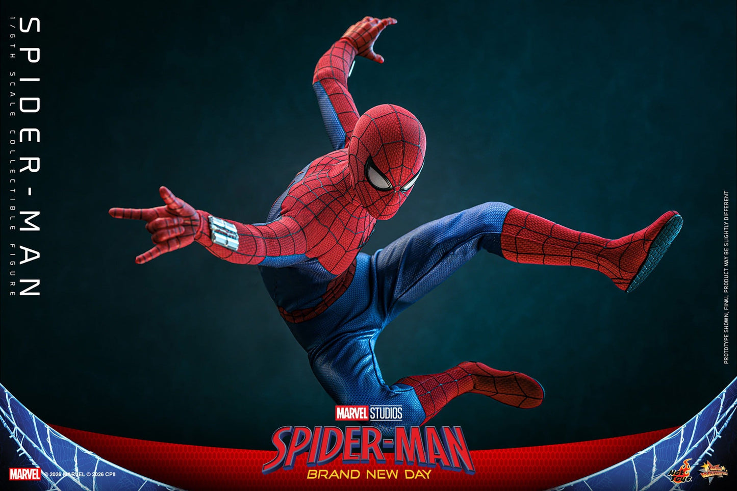 Marvel's Spider-Man: Brand New Day - Spider-Man Hot Toys Action Figure 1/6 scale (Deluxe Edition)