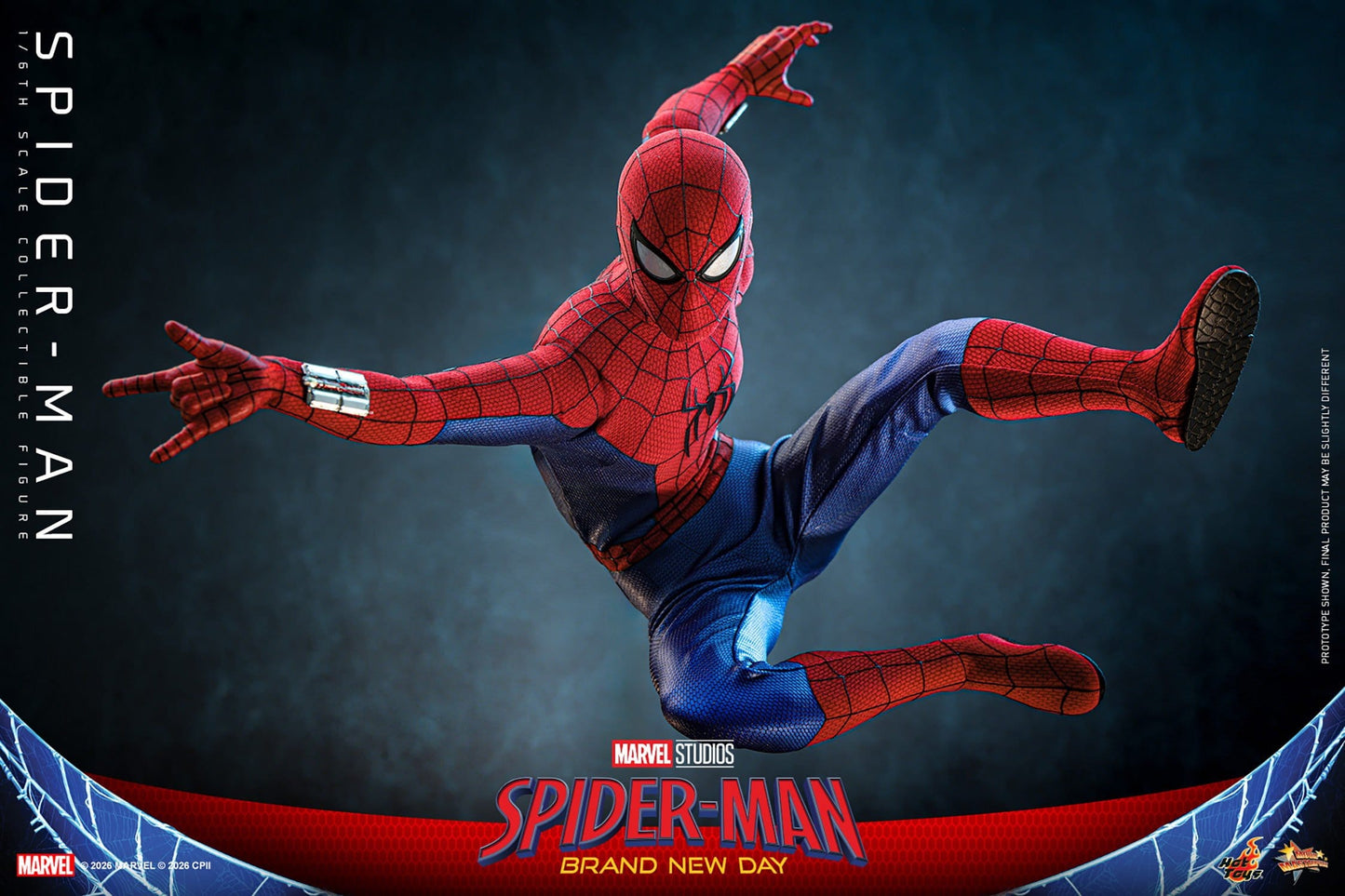 Marvel's Spider-Man: Brand New Day - Spider-Man Hot Toys Action Figure 1/6 scale (Deluxe Edition)