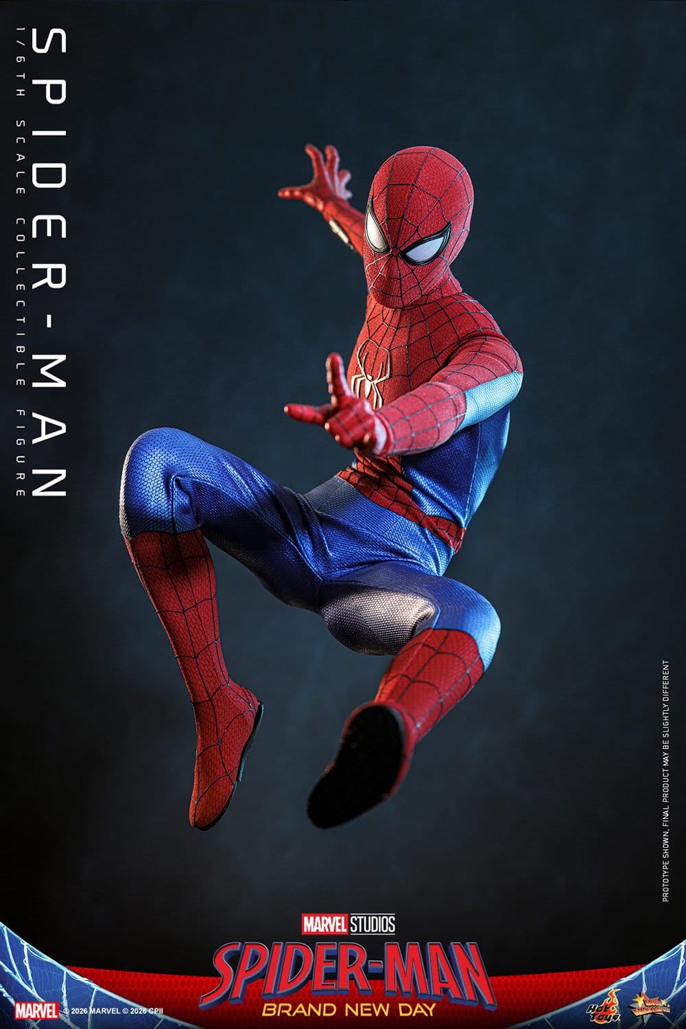 Marvel's Spider-Man: Brand New Day - Spider-Man Hot Toys Action Figure 1/6 scale (Deluxe Edition)
