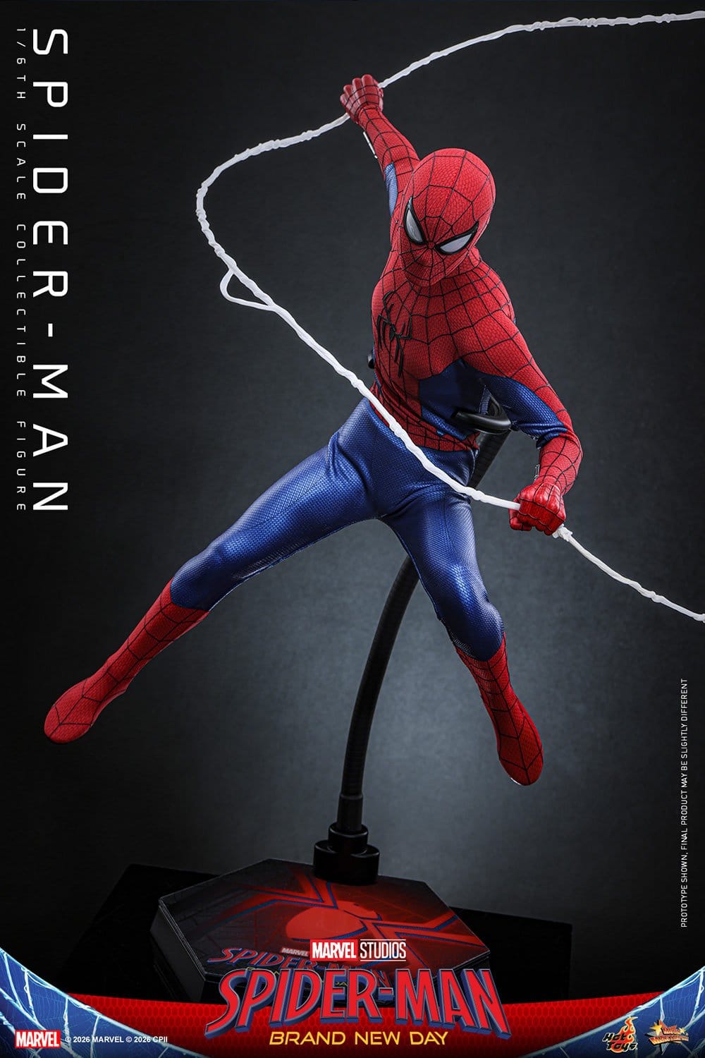 Marvel's Spider-Man: Brand New Day - Spider-Man Hot Toys Action Figure 1/6 scale (Deluxe Edition)