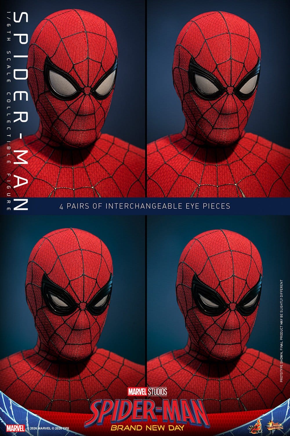 Marvel's Spider-Man: Brand New Day - Spider-Man Hot Toys Action Figure 1/6 scale (Deluxe Edition)
