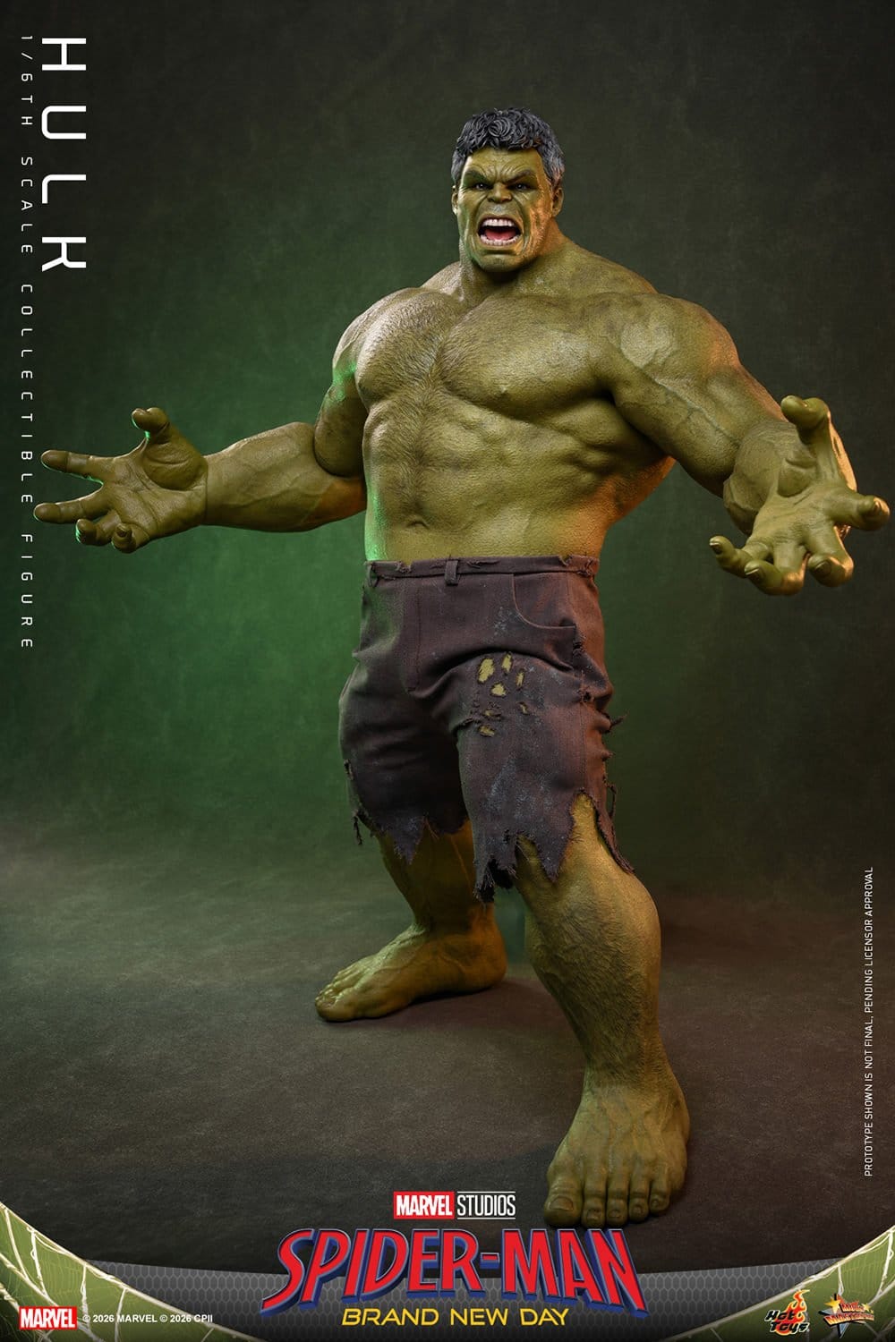Marvel's Spider-Man: Brand New Day - Hulk Hot Toys Action Figure 1/6 scale