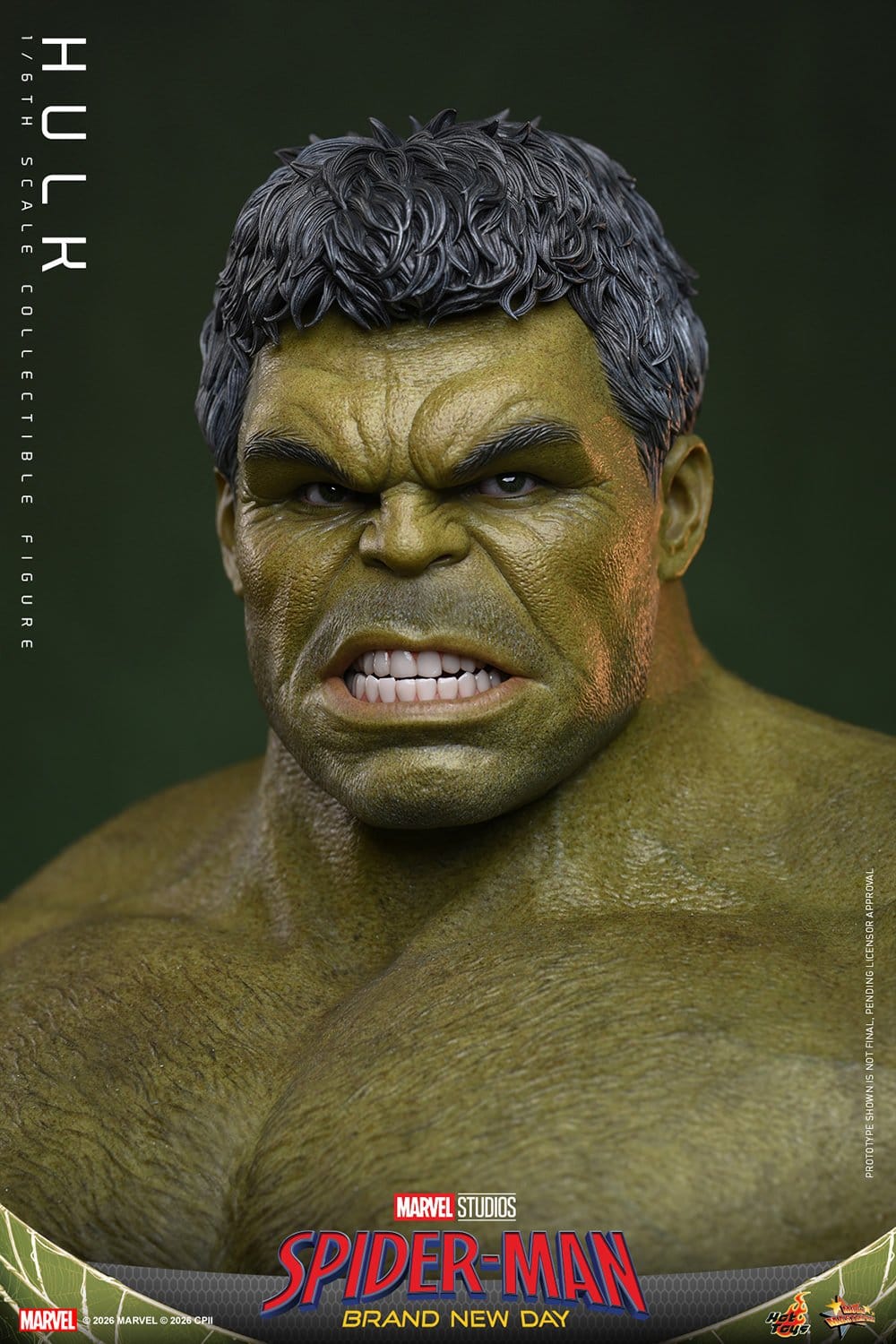 Marvel's Spider-Man: Brand New Day - Hulk Hot Toys Action Figure 1/6 scale